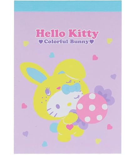 Amazon.co.jp: サンスター文具 ハローキティ メモミニ D 50th めも